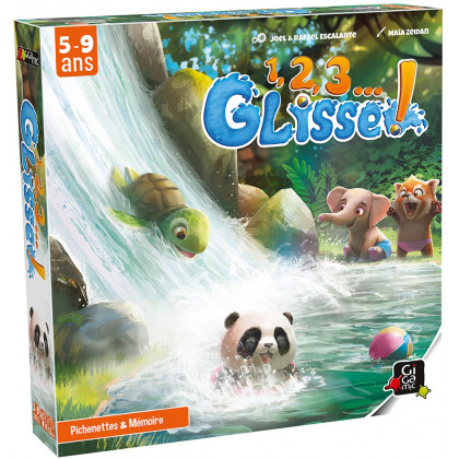 Boite du jeu 1, 2, 3  Glisse !