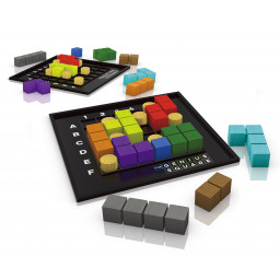 Exemple de partie du jeu Genius Square