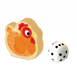 Poule du jeu Surprise au Poulailler