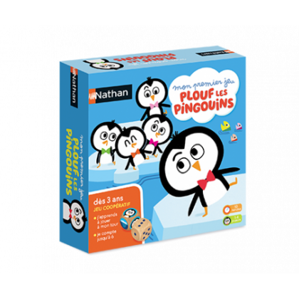 Boite du jeu Plouf les pingouins