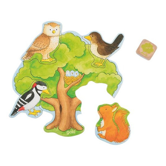 Jeu de dés Qui vit où ?