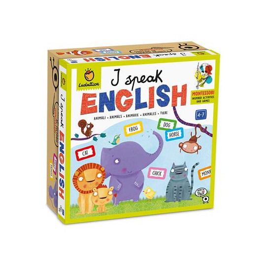 Boite du jeu I Speak English Je parle anglais