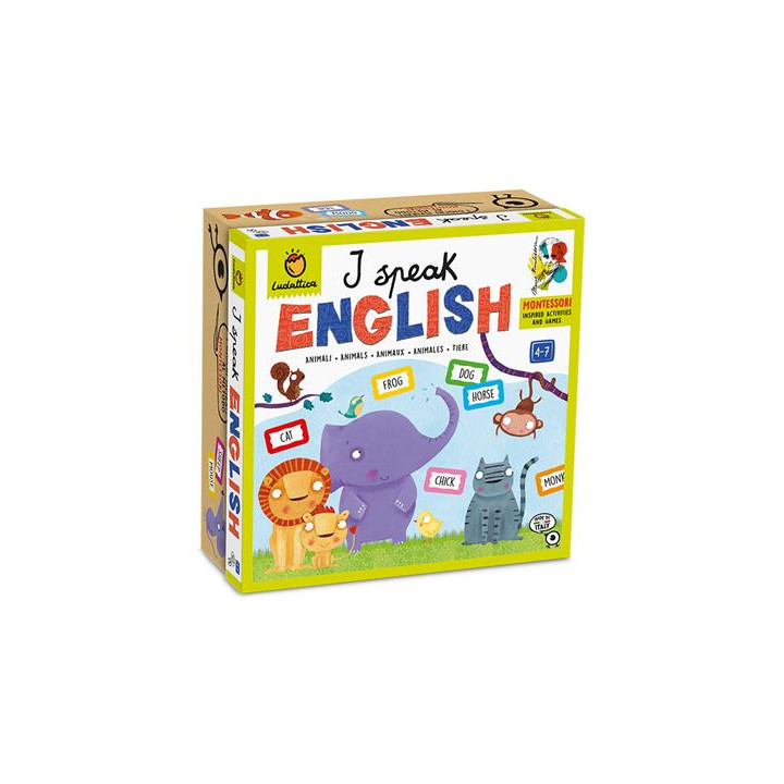 Boite du jeu I Speak English Je parle anglais