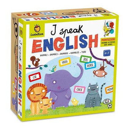 Boite du jeu I Speak English Je parle anglais