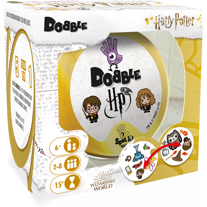 Boite du jeu Dobble Harry Potter