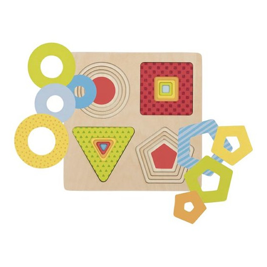 Puzzle à 4 couches Formes