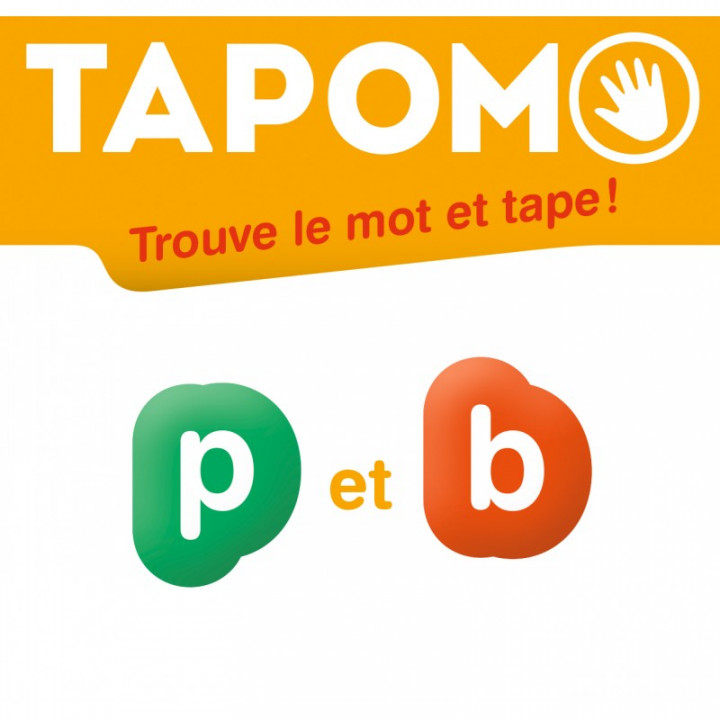 boite du jeu TapomoTrouve le mot et tape ! P et B