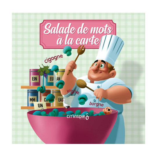 Boite de jeu Salade de mots à la carte