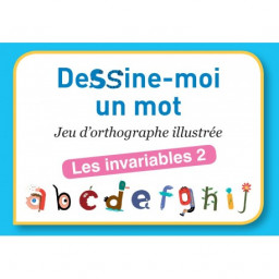 Boite du jeu Dessine-moi un mot - Les invariables 2