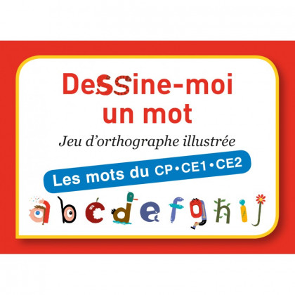 Boite du jeu Dessine-moi un mot  Les mots du CP CE1 CE2