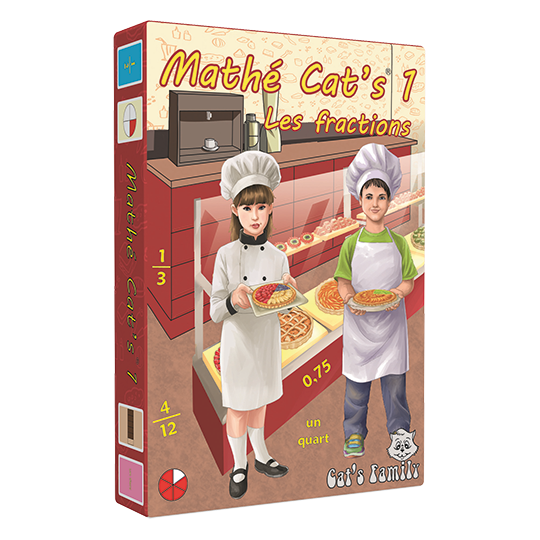 Boite du jeu Mathé Cat's  les fractions