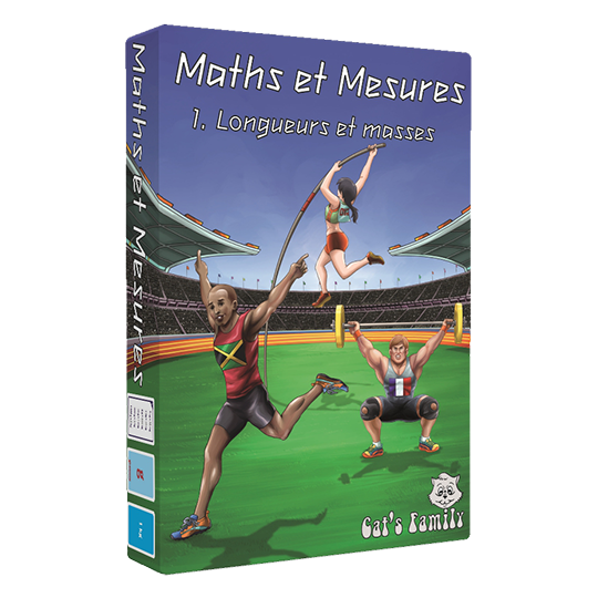 Boite du jeu Maths et Mesures Longueur et masses