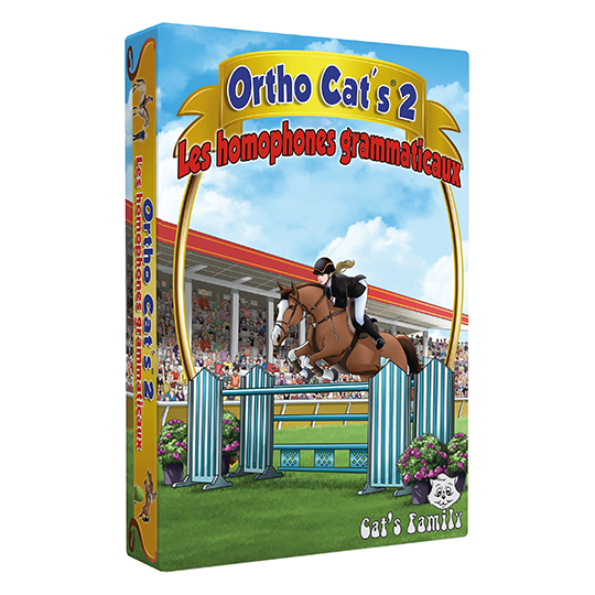 Boite du jeu Ortho Cat's 2 Les homophones grammaticaux