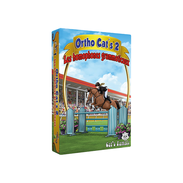 Boite du jeu Ortho Cat's 2 Les homophones grammaticaux