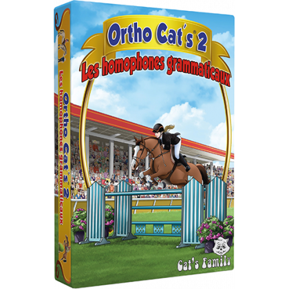 Boite du jeu Ortho Cat's 2 Les homophones grammaticaux