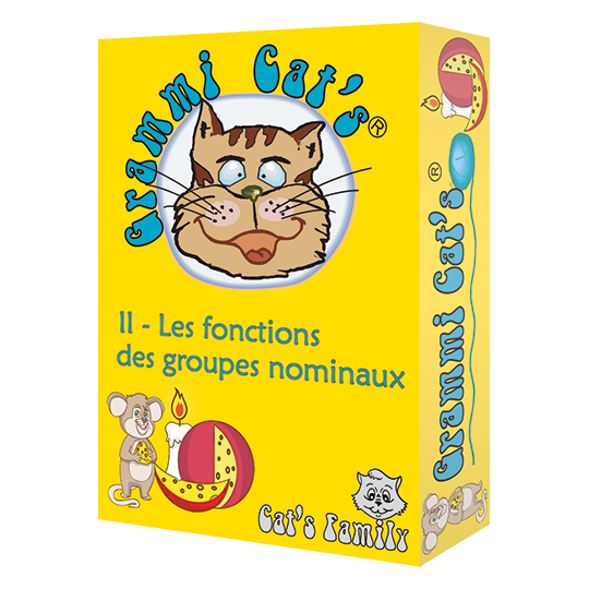 Boite du jeu Ortho Cat's 2 Les homophones grammaticaux