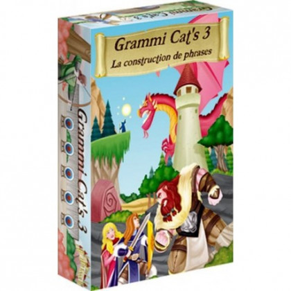 Boite du jeu Grammi Cat's 3 La construction de phrases