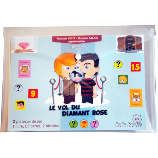 Boite du jeu Le vol du diamant rose
