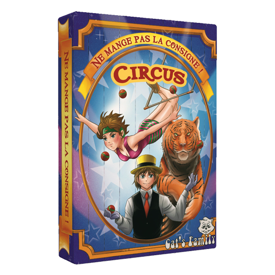 Boite du jeu Ne Mange pas la consigne Circus