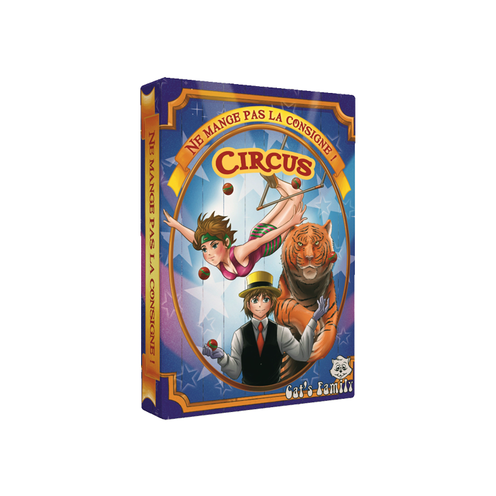 Boite du jeu Ne Mange pas la consigne Circus