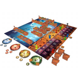 Exemple de partie du jeu Vikings on Board