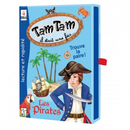 Boite du jeu Tam Tam "il était une fois" Les pirates