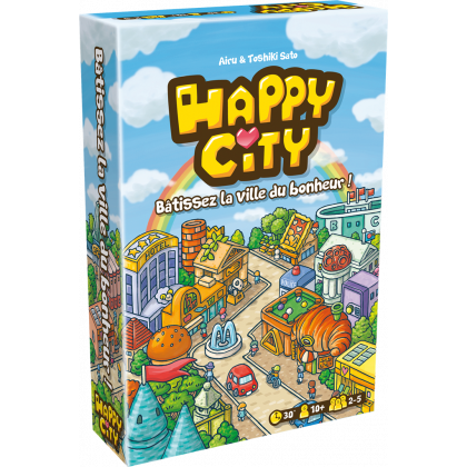 Boite du jeu Happy City