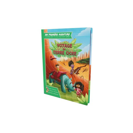 Boite du livre-jeu Ma première aventure : Voyage en Terre Ocre