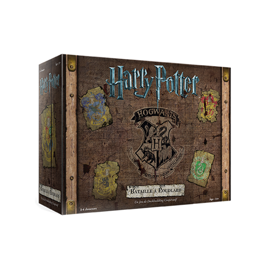 Boite du jeu Harry Potter Hogwarts Battle