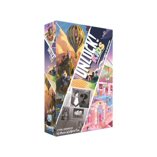 Boite du jeu Unlock Kids Histoires de Détectives