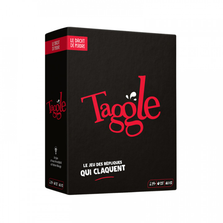 Boite du jeu Taggle Le jeu des répliques qui claquent