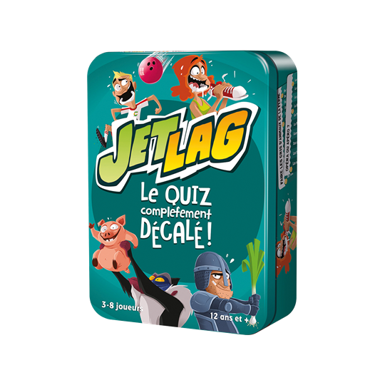 Boite du jeu Jet Lag
