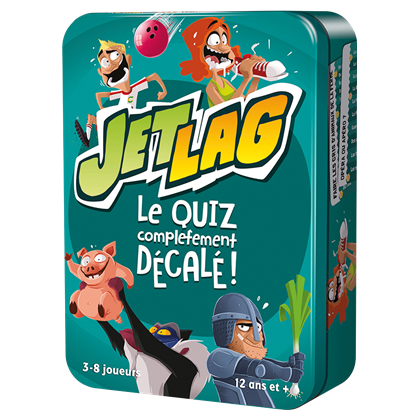 Boite du jeu Jet Lag