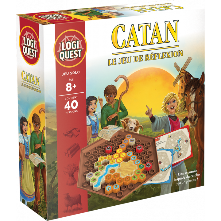 Boite du jeu Logiquest : Catan