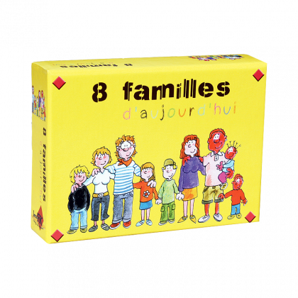 boite du jeu 8 familles d'aujourd'hui