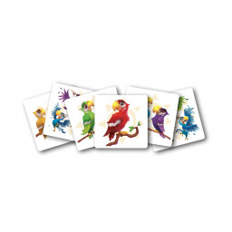 Cartes perroquets du jeu Rimtik