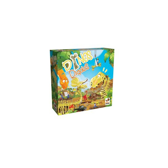 Visuel de la boite du jeu Dinos Rigolos