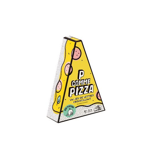 Visuel de la boite du jeu P comme Pizza
