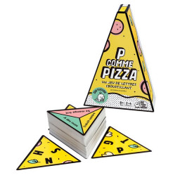 Vue du matériel du jeu P comme Pizza