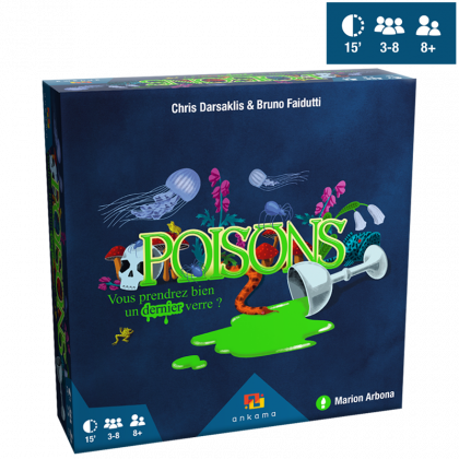 Visuel de la boite du jeu Poisons