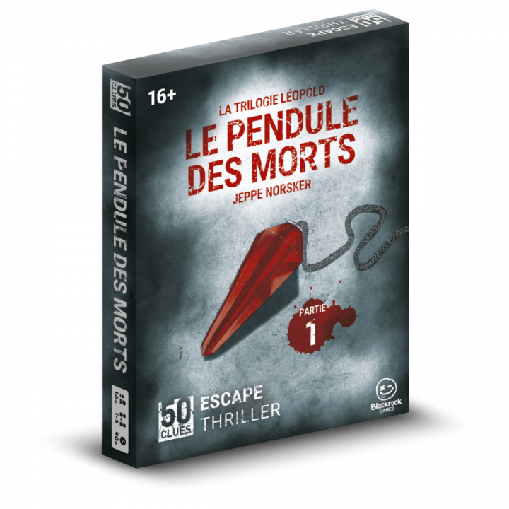 Visuel de la boite du jeu 50 Clues : La trilogie Léopold Le Pendule des Morts