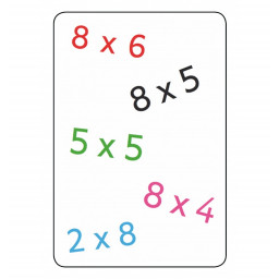 Vue 2 d'une carte du jeu TamTam MultiMax les tables de multiplication