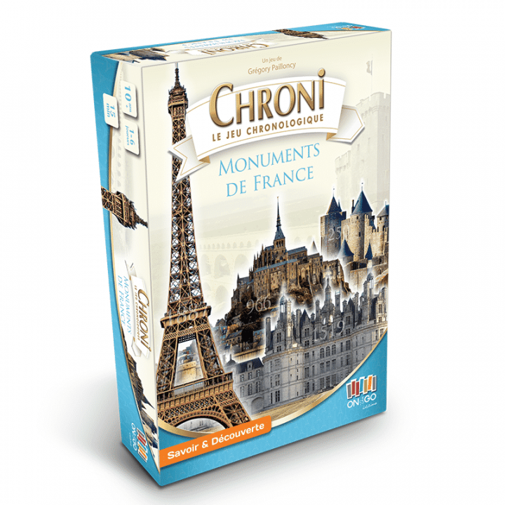 boite du jeu Chroni Monuments de France