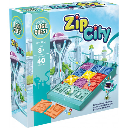 boite du jeu Logiquest : Zip City