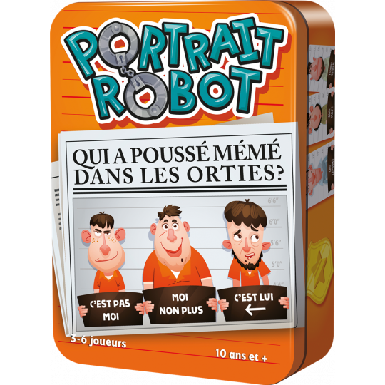 boite du jeu Portrait Robot