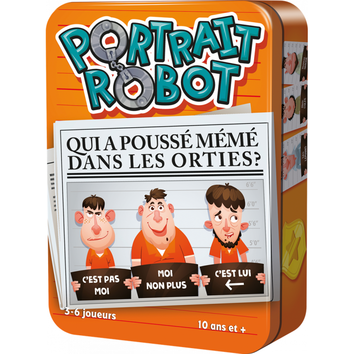 boite du jeu Portrait Robot