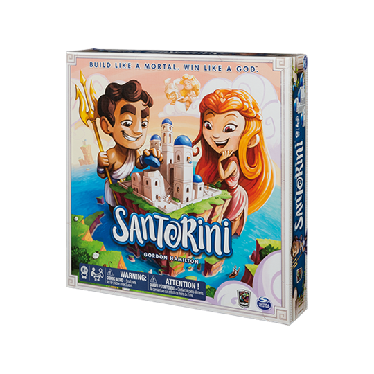 Boite du jeu Santorini