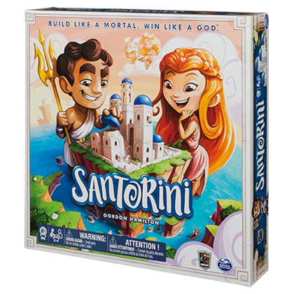 Boite du jeu Santorini