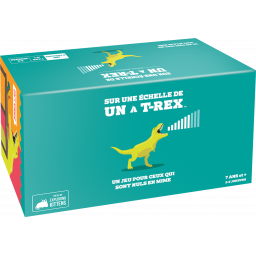 Boite du jeu Sur une échelle de UN à T-REX