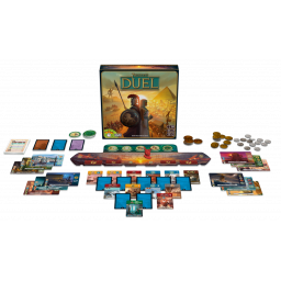 Matériel du jeu 7 Wonders Duel